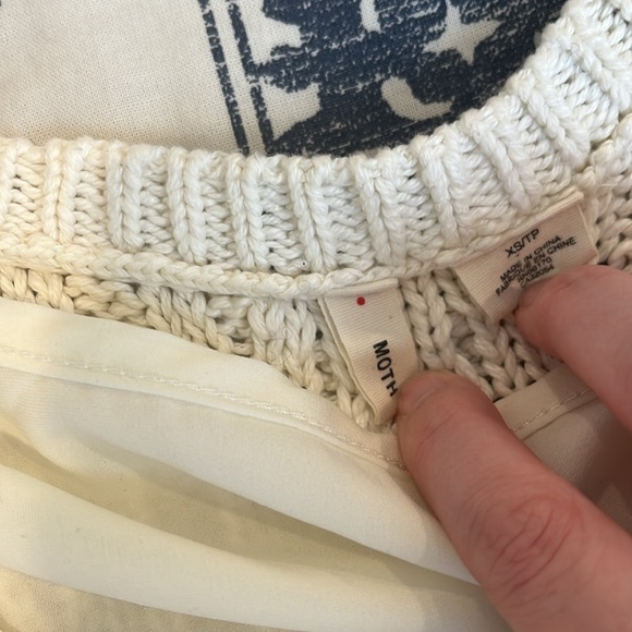 Anthropologie Moth Neve Layered Sweater Vest Tank - Picture 4 of 5